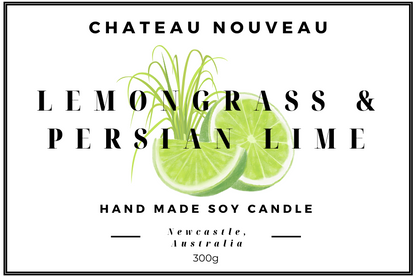 Lemongrass & Persian Lime Candle - 300g