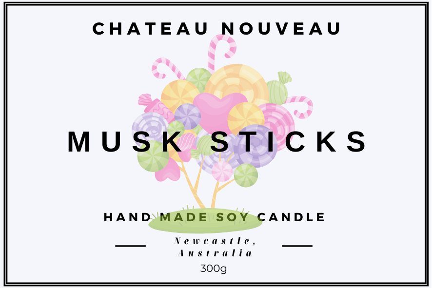 Musk Sticks Candle - 300g