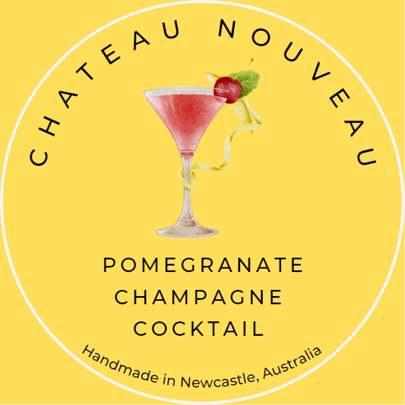 Pomegranate Champagne Cocktail