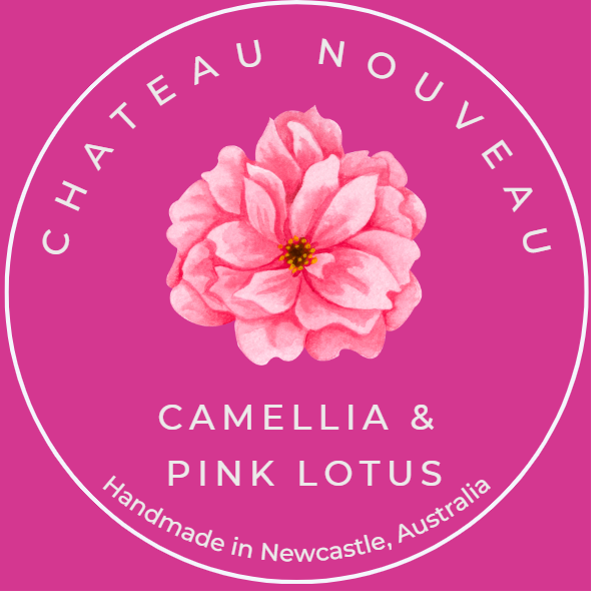 Camellia & Pink Lotus-Shot Pot-35g-Chateau Nouveau-Soy Wax