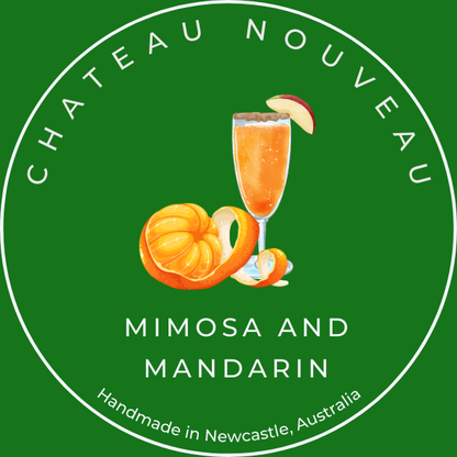 Mimosa & Mandarin-Shot Pot-35g-Chateau Nouveau-Soy Wax