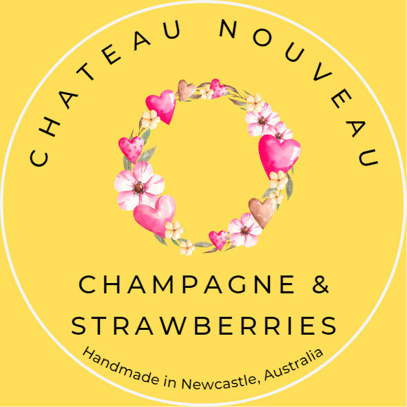 Champagne & Strawberries-Shot Pot-35g-Chateau Nouveau