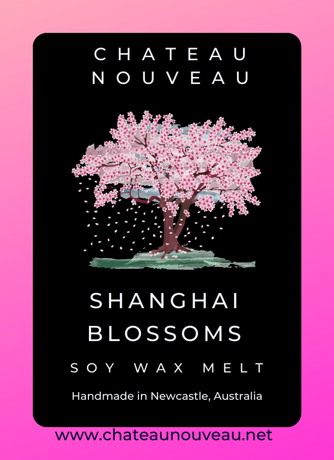 Shanghai Blossom-Clam Shell-Chateau Nouveau-Soy Wax