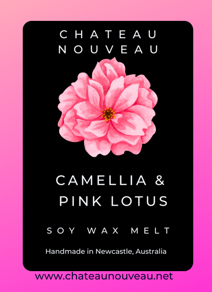 Camellia & Pink Lotus-Clam Shell-75g-Chateau Nouveau